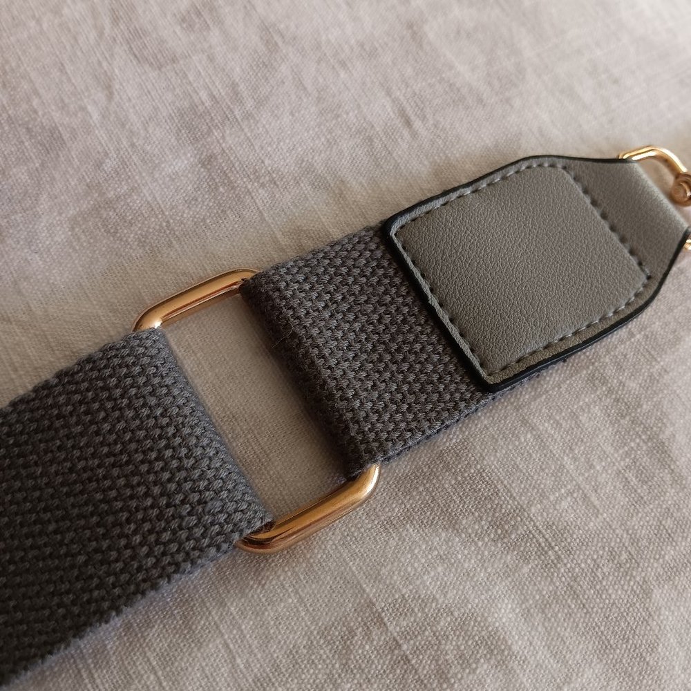 Grey Crossbody Strap